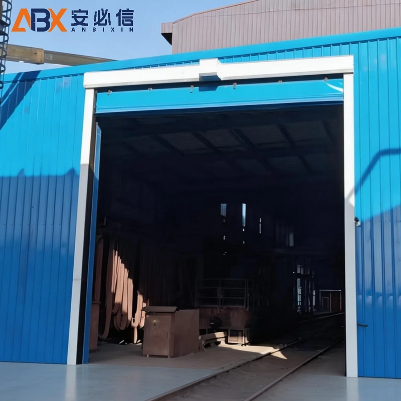南充PVC堆积门